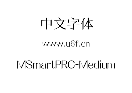 MSmartPRC-Medium.ttf下载