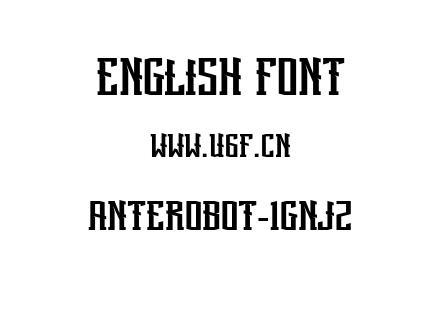 Anterobot-1GnJZ.otf
