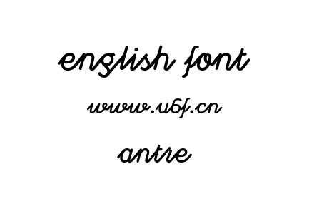 Antre.otf Antre.otf
