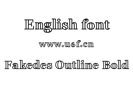 Fakedes Outline Bold.otf