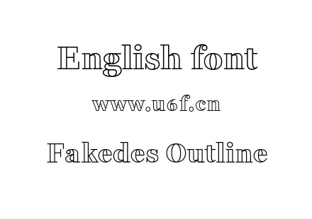 Fakedes Outline.otf