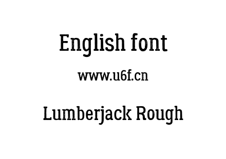 Lumberjack Rough.otf