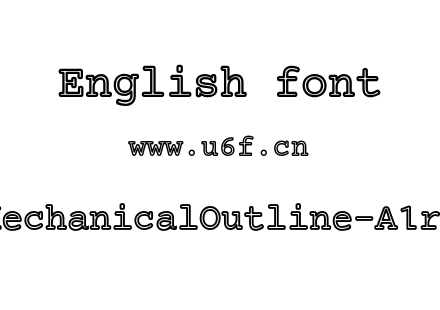 MechanicalOutline-A1r2.otf
