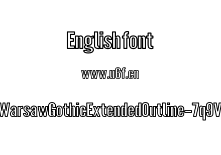 WarsawGothicExtendedOutline-7q9V.otf