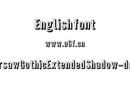 WarsawGothicExtendedShadow-ddAR.otf