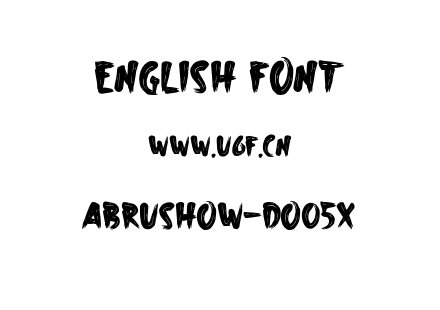 Abrushow-DO05x.otf下载