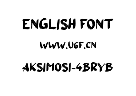 AksiMosi-4BRYB.otf下载
