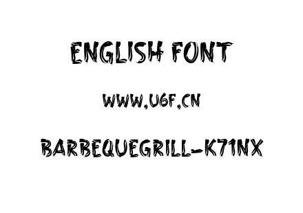 BarbequeGrill-K71nX.otf下载