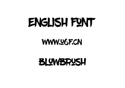 blowbrush.otf下载