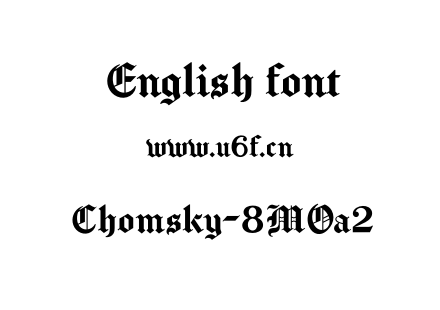 Chomsky-8MOa2.otf下载