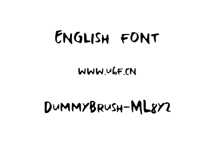 DummyBrush-ML8y2.otf下载
