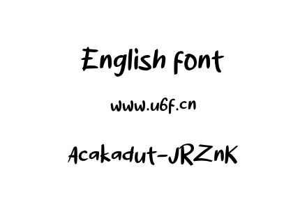 Acakadut-JRZnK.otf下载