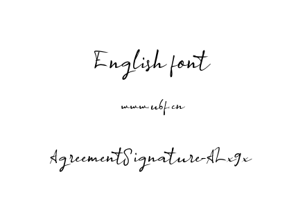 AgreementSignature-ALx9x.otf下载