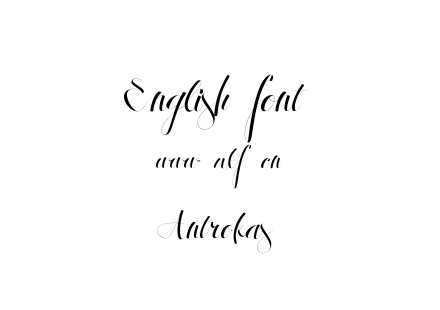 Antrokas.otf下载