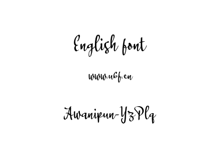 Awanipun-YzPlq.otf下载