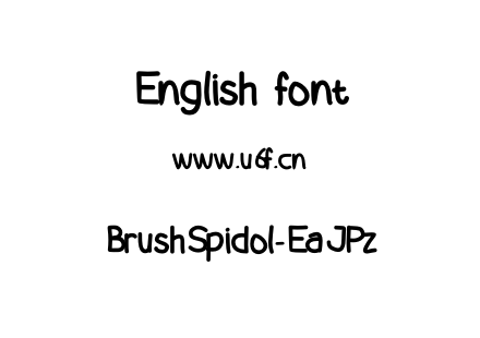 BrushSpidol-EaJPz.otf下载