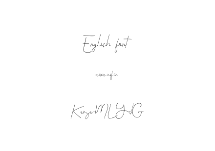 Kanya-MLYdG.otf下载