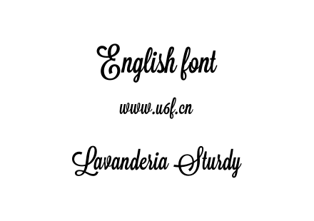 Lavanderia Sturdy.otf