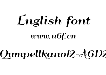 Qumpellkano12-A6D2.otf下载
