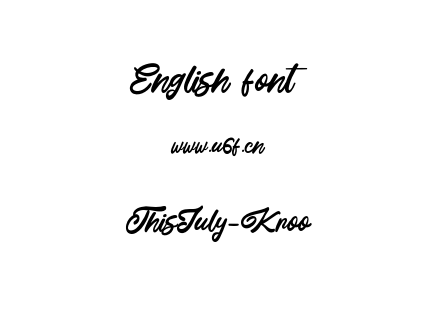 ThisJuly-Kroo.otf下载