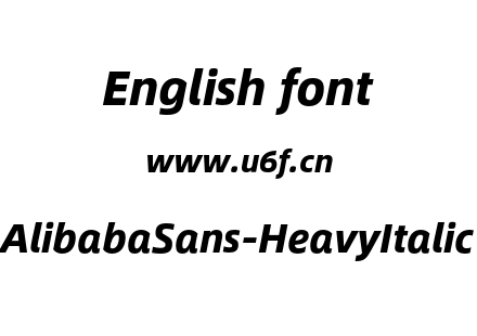 AlibabaSans-HeavyItalic.otf