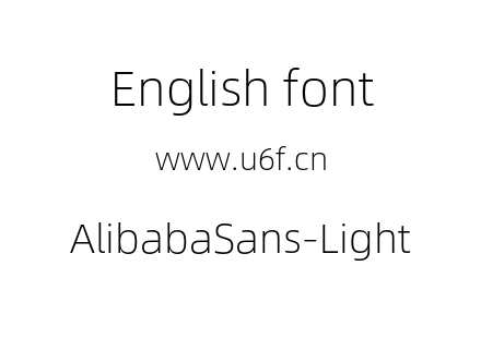 AlibabaSans-Light.otf