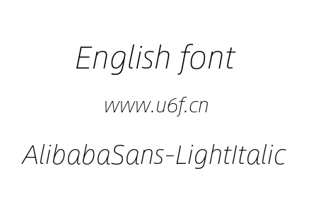 AlibabaSans-LightItalic.otf