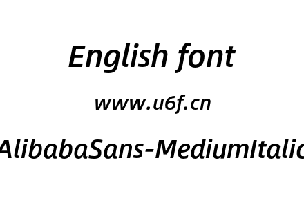 AlibabaSans-MediumItalic.otf