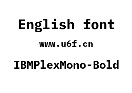 IBMPlexMono-Bold.otf
