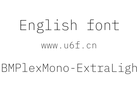 IBMPlexMono-ExtraLight.otf