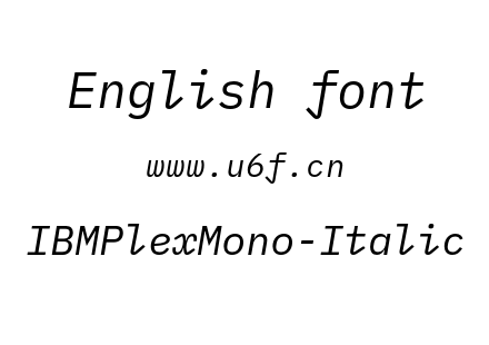 IBMPlexMono-Italic.otf