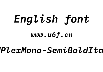 IBMPlexMono-SemiBoldItalic.otf
