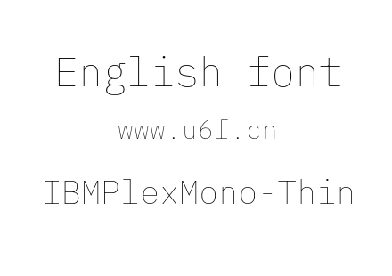 IBMPlexMono-Thin.otf