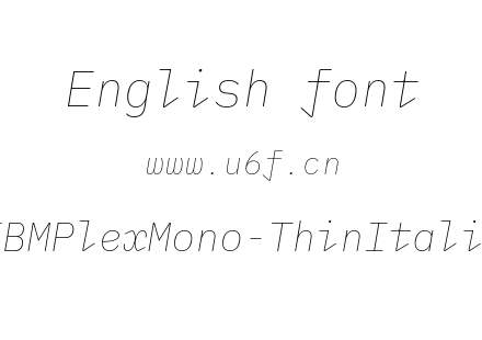 IBMPlexMono-ThinItalic.otf