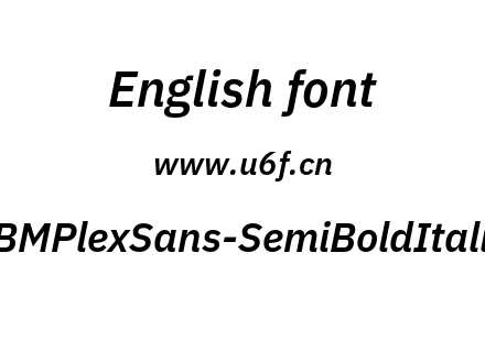 IBMPlexSans-SemiBoldItalic.otf