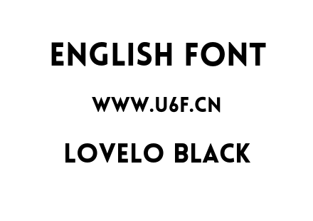 Lovelo Black.otf