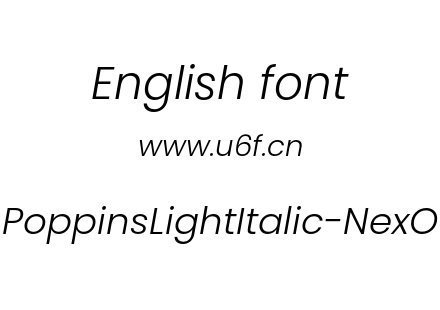 PoppinsLightItalic-NexO.otf