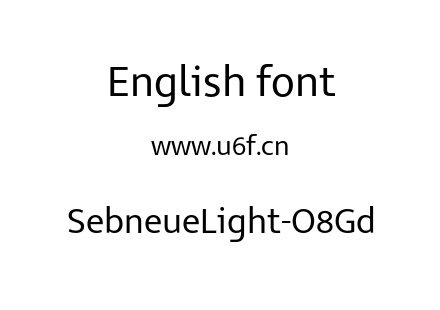 SebneueLight-O8Gd.otf