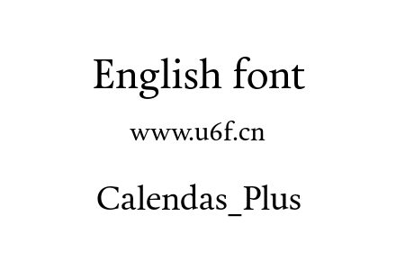Calendas_Plus.otf下载