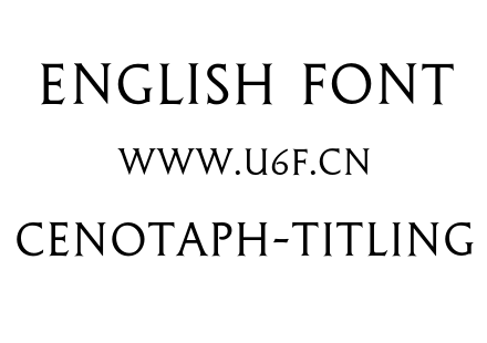 Cenotaph-Titling.otf下载
