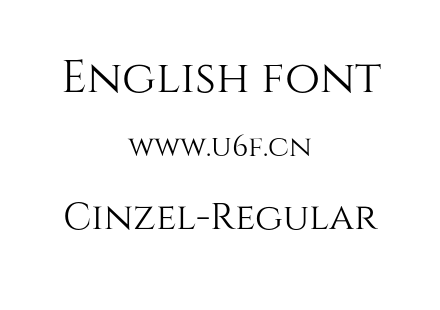 Cinzel-Regular.otf下载