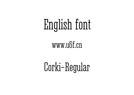 Corki-Regular.otf下载