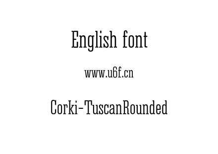 Corki-TuscanRounded.otf下载