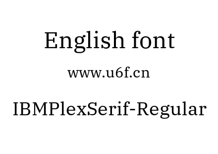 IBMPlexSerif-Regular.otf下载