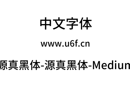 源真黑体-源真黑体-Medium.ttf