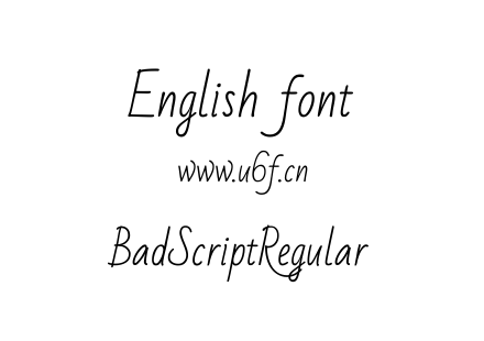 BadScriptRegular.ttf