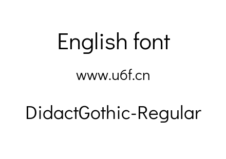 DidactGothic-Regular.ttf下载