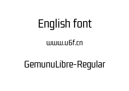GemunuLibre-Regular.ttf下载