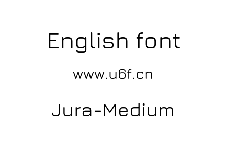 Jura-Medium.ttf下载