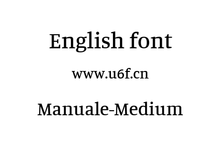 Manuale-Medium.ttf下载